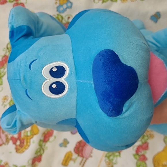 Nickelodeon Blues Clues Large Blue Dog Plush - Picture 2 of 5
